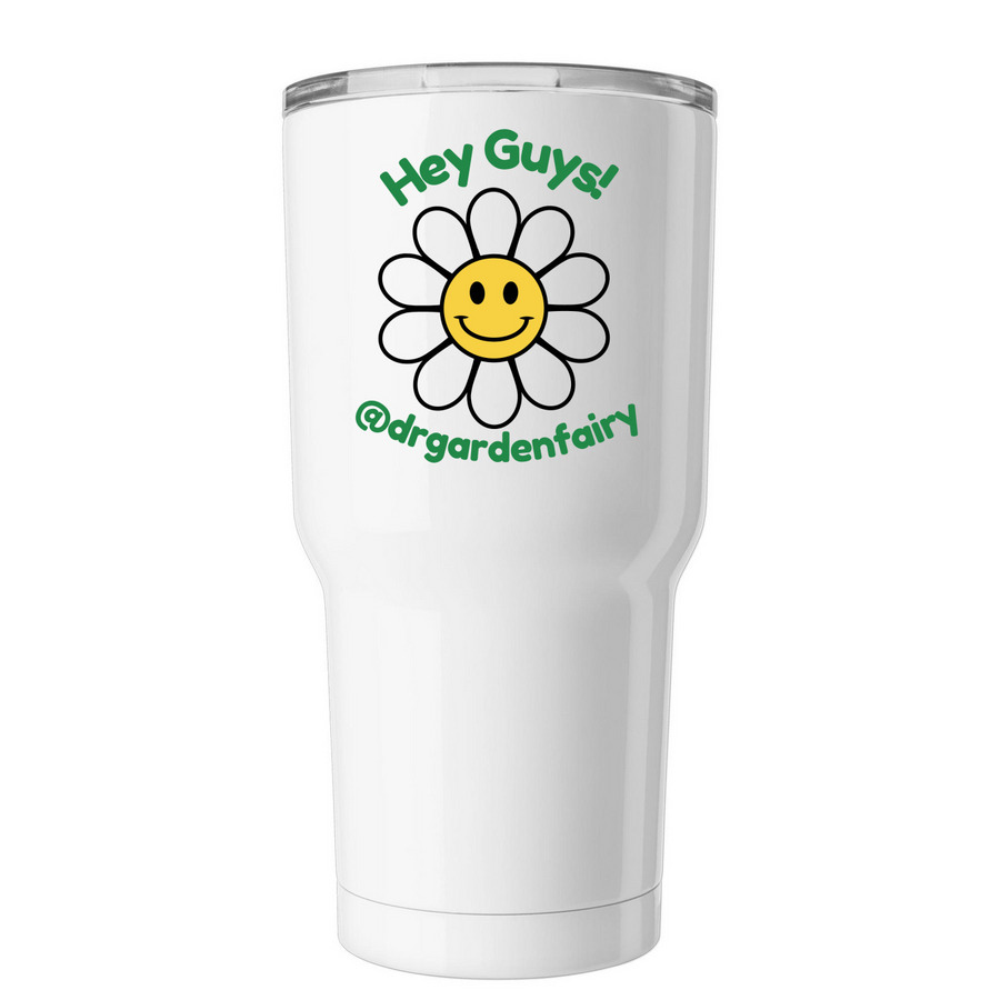 Dr. Garden Fairy Tumbler, a White Insulated Tumbler
