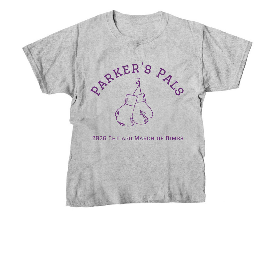 Parker Cole&nbsp;, a Sport Grey Youth Unisex Tee