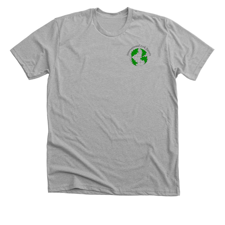 IOS Oak Shirts, a Athletic Heather Premium Unisex Tee