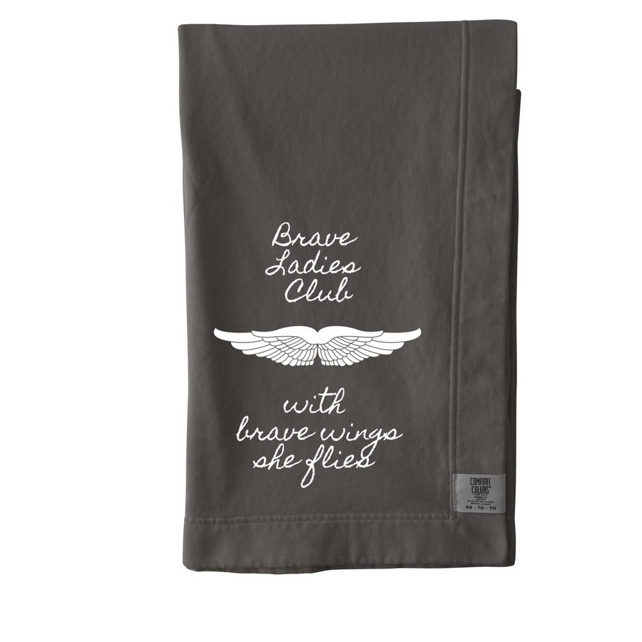 Brave Ladies Club&nbsp;, a Pepper Comfort Colors Blanket