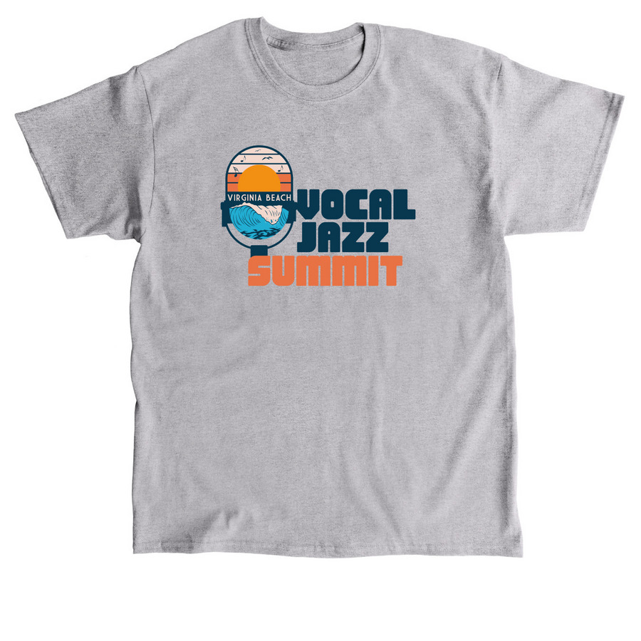 Vocal Jazz Summit, a Sport Grey Classic Unisex Tee