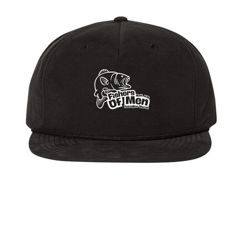 Fishers of Men - Hat, a Black Printed Umpqua Snapback Cap