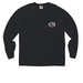 YK Rod Club, a Black Comfort Colors Long Sleeve Pocket Tee