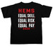 Medic Mafia&nbsp;, a Black Comfort Colors Unisex Tee (back-view)