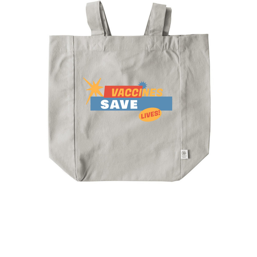 IAM Tote, a Natural Recycled Cotton Tote Bag