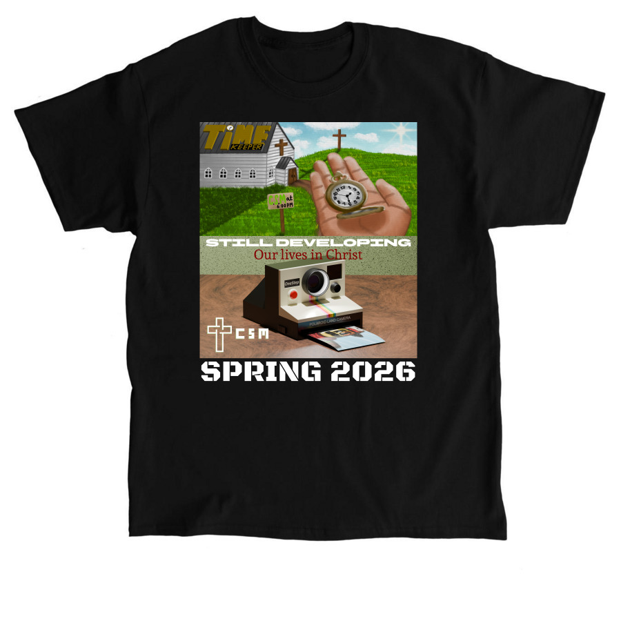 CSM Spring 2026 Shirt, a Black Classic Unisex Tee