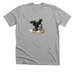 off to cause a kerfuffle., a Athletic Heather Premium Unisex Tee