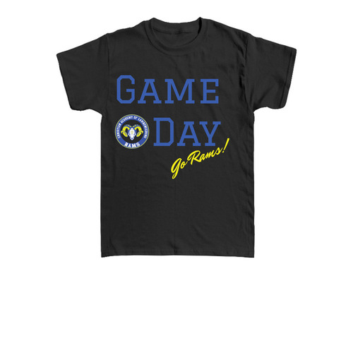 Toddler Game Day, a Black Toddler Tee