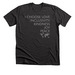 I Choose Love, a Dark Grey Heather Premium Unisex Tee