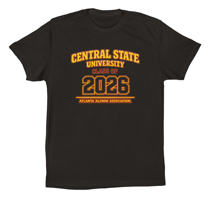 "CLASS OF 2026 ALUMNI, a Black Premium Cotton Tee