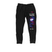 E-52 Cloudy Day Jogger Pants, a Black Midweight Fleece Joggers