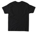 MF Test, a Black American Apparel Heavyweight Cotton Tee (back-view)