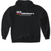 Kick Alzheimer's in the Balzheimer's, a Black Gildan Softstyle Pullover Hoodie