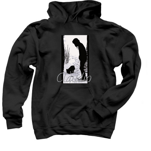 Claudio Good Boy Hoodie, a Black Pullover Hoodie
