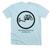 MacArthur Caricature T-Shirt, a Heather Ice Blue Premium Unisex Tee
