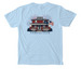 4th of July Graphic Shirts, a Chambray Comfort Colors Pocket Tee (back-view)