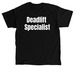 I came to Deadlift, a Black Classic Unisex Tee