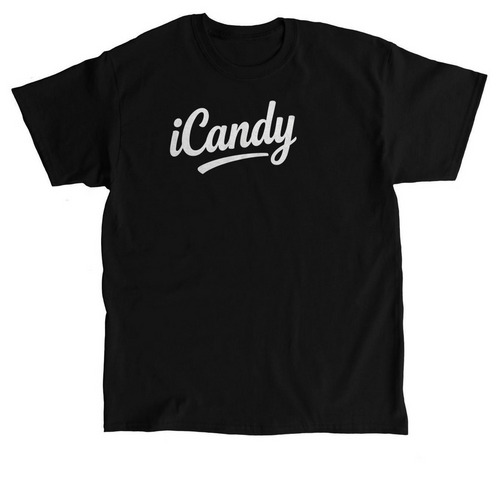 iCandy Uni Sex Tee, a Black Classic Unisex Tee