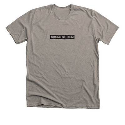 Sound System, a Heather Stone Premium Unisex Tee