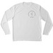 ACBA Athleisure Tops, a White Unisex Performance Long Sleeve Tee