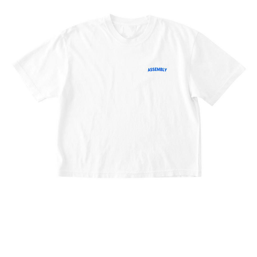 The Best Stuff, a White Comfort Colors Boxy Tee