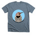 Northern Flicker, a Heather Slate Premium Unisex Tee