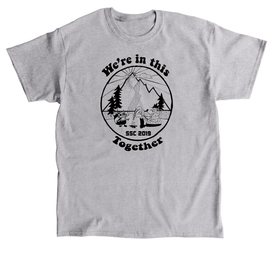 We're In This Together, a Sport Grey Classic Unisex Tee
