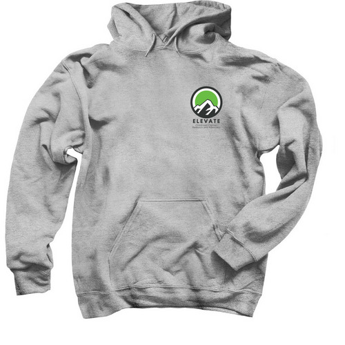 Elevate Childhood Cancer Research & Advocacy, a Sport Grey Pullover Hoodie