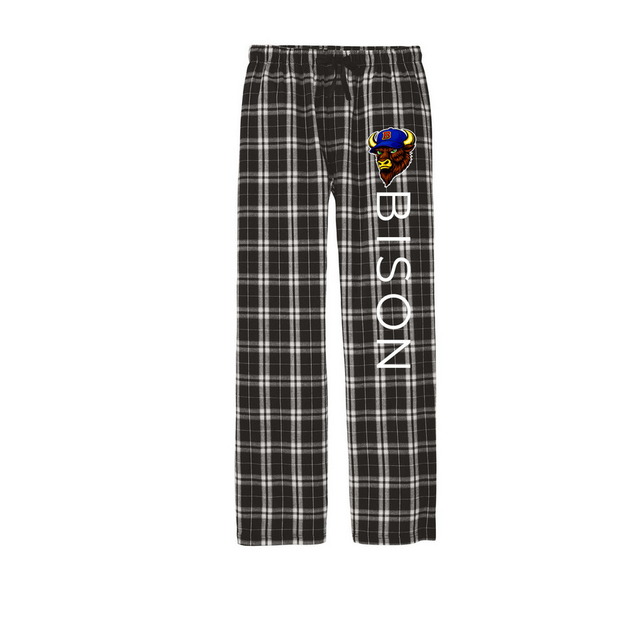 Bison Pants, a Black Flannel Pajama Pant