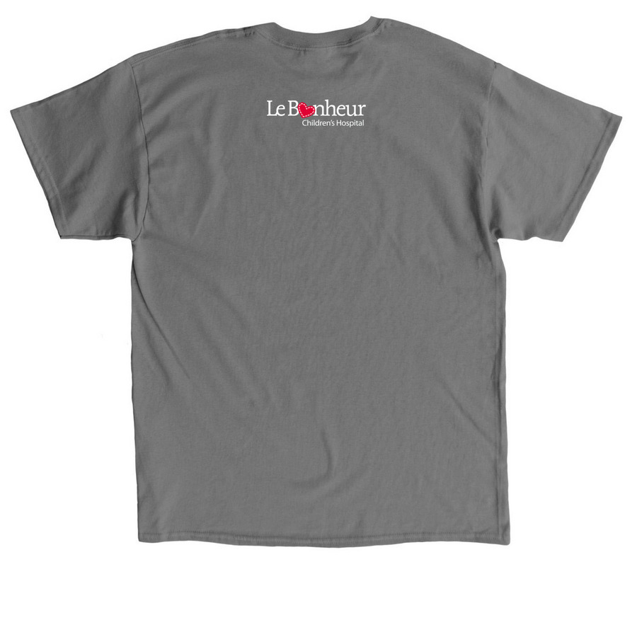 Le Bonheur Kangaroo Care Day, a Charcoal Classic Unisex Tee (back-view)