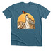 COYOTE RESPECT, a Heather Deep Teal Premium Unisex Tee
