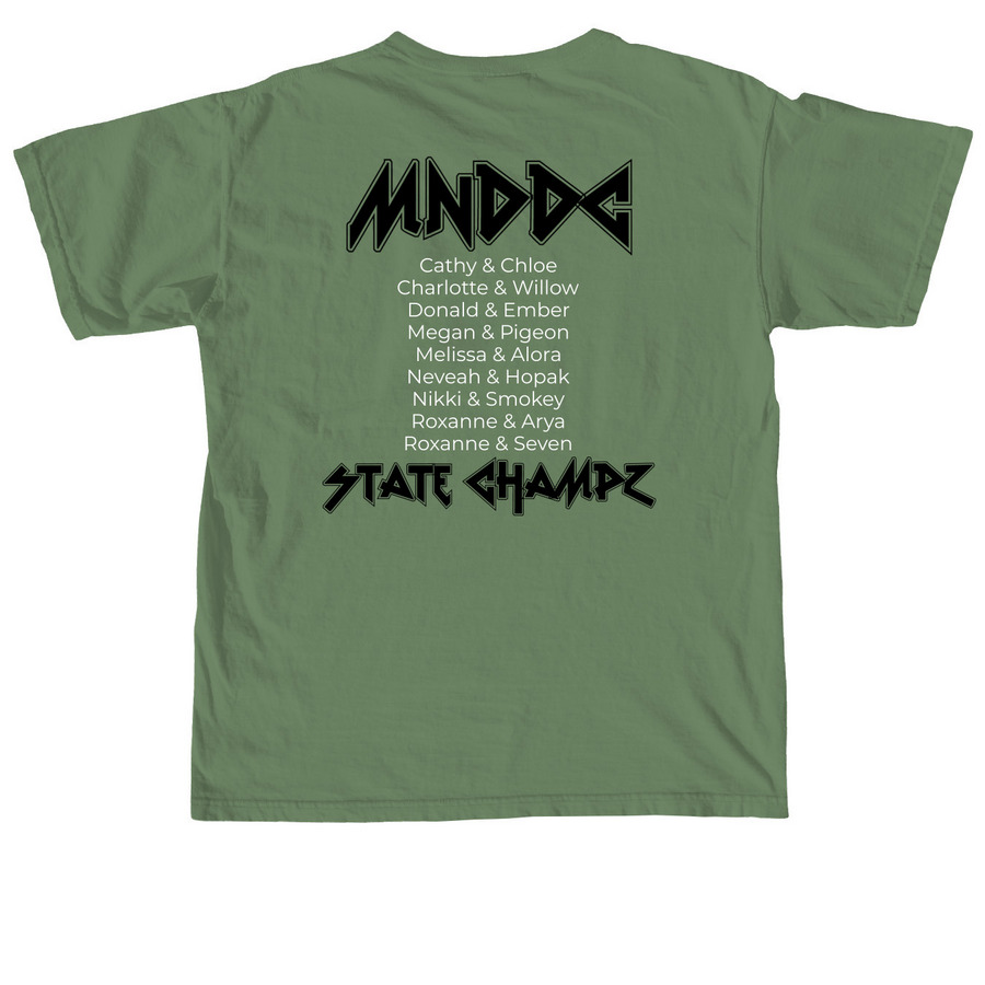 Roadie&nbsp;, a Hemp Comfort Colors Unisex Tee (back-view)