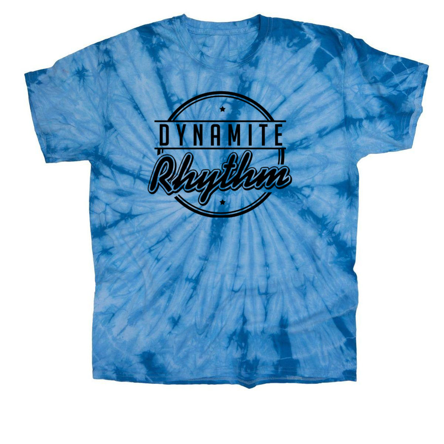 Flower Power Collection, a Baby Blue Classic Tie Dye Tee
