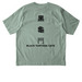 Black Tortoise Gate&nbsp;, a Aloe Stanley/Stella Unisex Freestyler Heavyweight Tee (back-view)