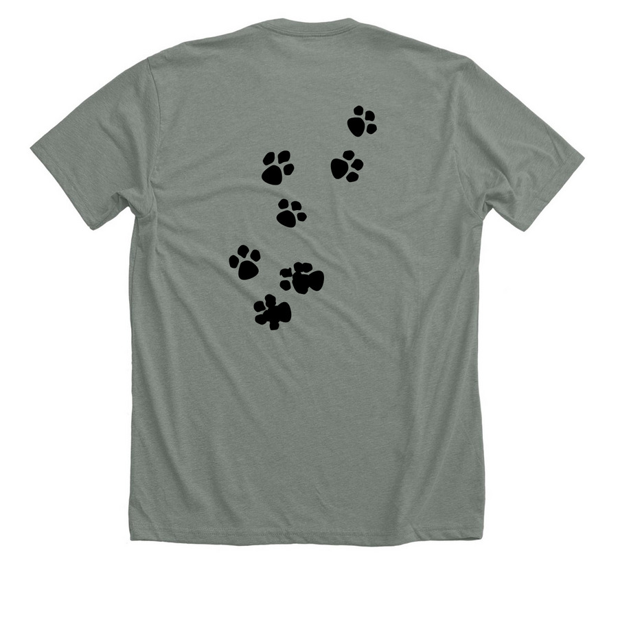 Holiday Fun, a Deep Heather Premium Unisex Tee (back-view)