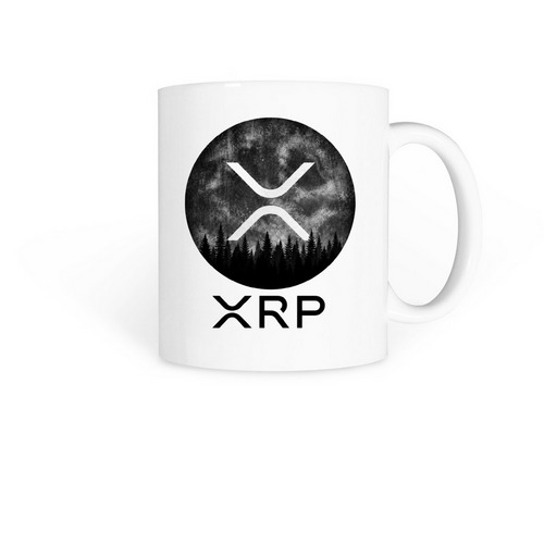 XRP Moon Coffee Mugs, a White Coffee Mug
