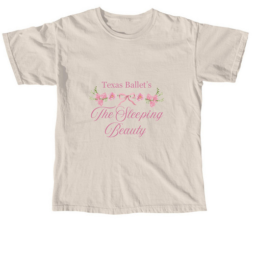 Spring 2026 Sleeping Beauty Merch, a Ivory Comfort Colors Unisex Tee
