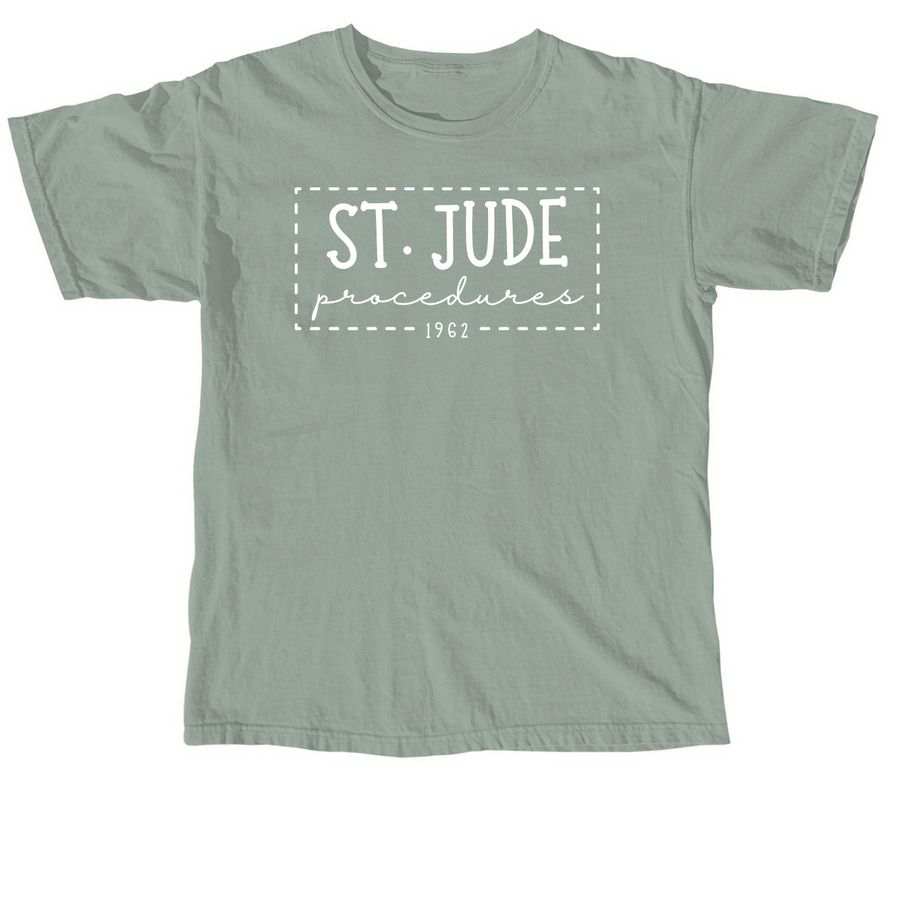 Procedures St. Jude Shirt, a Bay Comfort Colors Unisex Tee