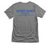Blue Zeus, a Premium Heather Triblend Unisex Tee (back-view)