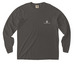 Our Evergreen League T-Shirt, a Pepper Comfort Colors Long Sleeve Pocket Tee