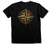 Be The Captain, a Black Heather Premium Unisex Tee (back-view)