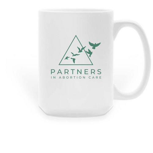 Buy a mug. Fund a clinic., a White Large Coffee Mug