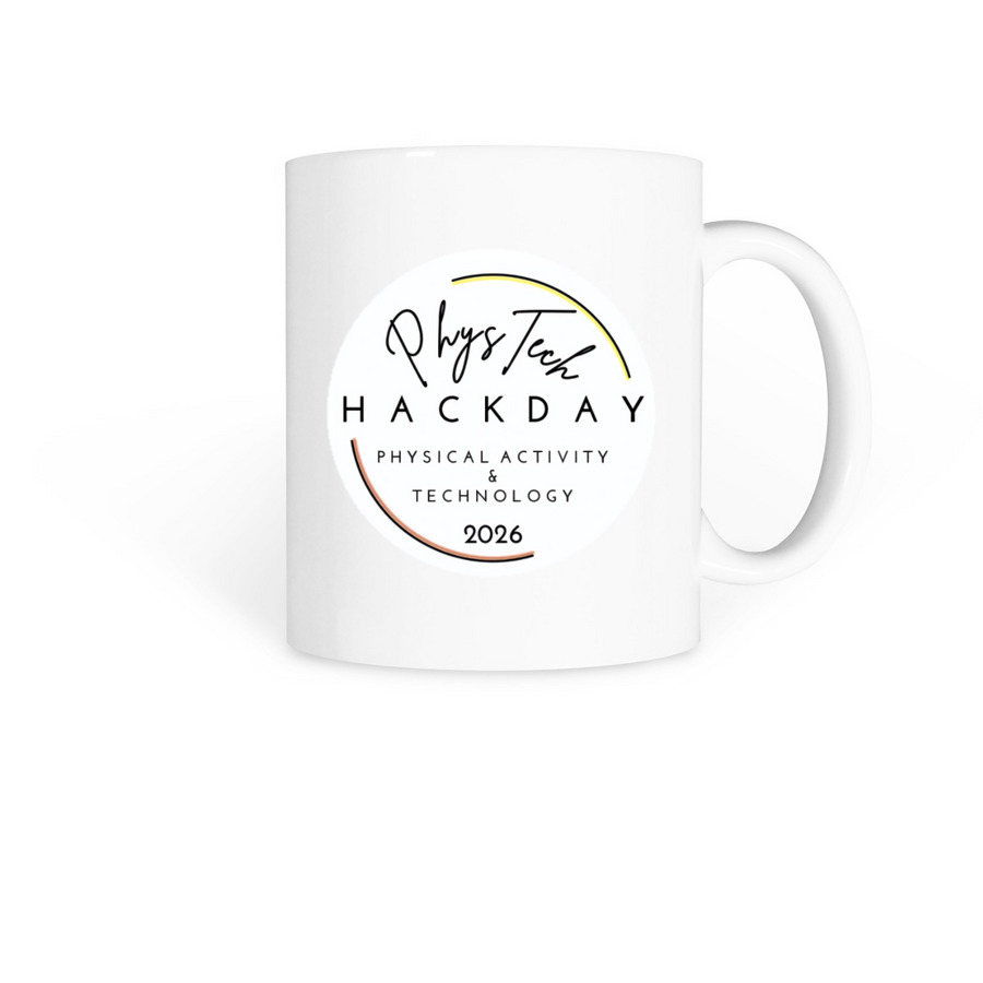 PhysTech 2026 Mug, a White Coffee Mug