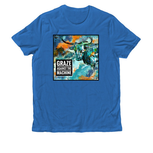 Graze Against The Machine Fundraiser&nbsp;, a Beacon Blue Allmade Organic Cotton Unisex Tee