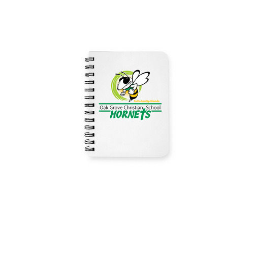 Hornet Logo - Notebook, a White Spiral Notebook