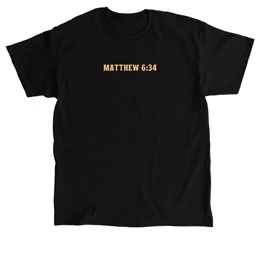 M634 Gold, a Black Classic Unisex Tee