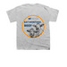 Eat Montana Beef, a Sport Grey Youth Unisex Tee (back-view)