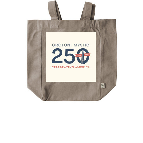 Groton Mystic 250 Bag, a Pumice Recycled Cotton Tote Bag