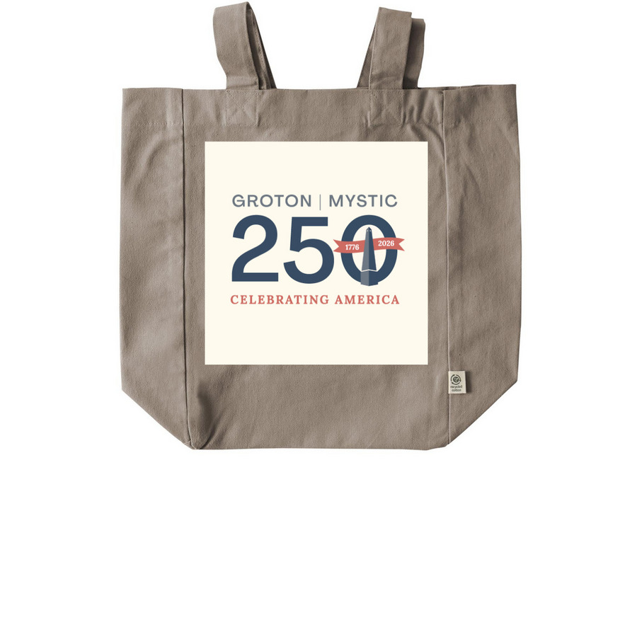 Groton Mystic 250 Bag, a Pumice Recycled Cotton Tote Bag