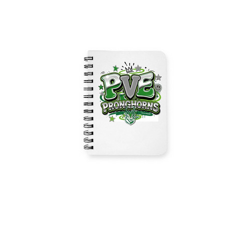Accessories - PVE Notebook, a White Spiral Notebook